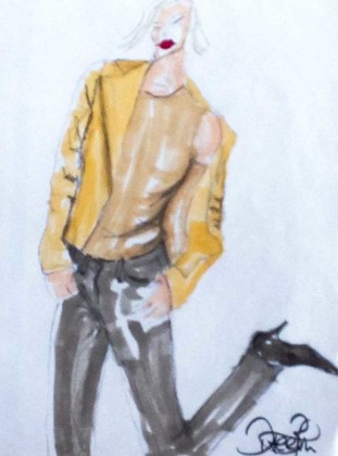 Illustration-casual-look-laessige-lederjacke